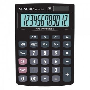 Kalkulator biurowy Sencor SEC 340/12