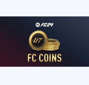 EA FC 24 100k coins monety xbox one s x ps5 ps4+5%