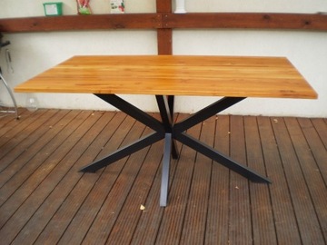 Stół loft teak tik drewniany