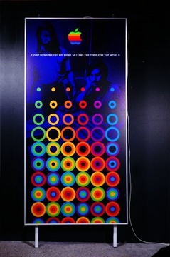 Steve Jobs i Steve Wozniak pleksi do kasetonów LED