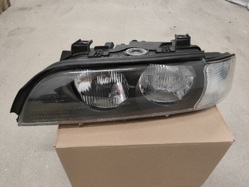 Lampa przednia lewa BMW E39 przedlift Europa