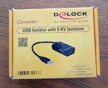 Delock USB separator z izolacją 5 KV