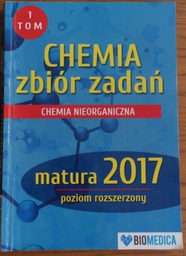 Chemia zbiór zadań Biomedica tom 1