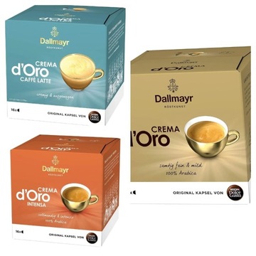 Kawa Nescafé Dolce Gusto Dallmayr 3x16 kapsułek DE