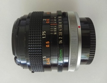 Canon fd 50 mm 1.4mm s.s.c