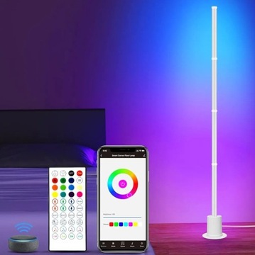 Panamalar Inteligentna lampa stojąca, Wi-Fi, RGB,