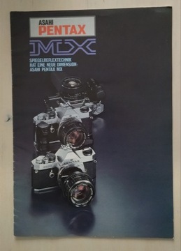 Pentax MX katalog 
