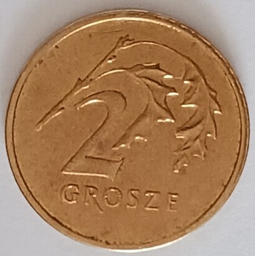 2 gr grosze 2001 r.  