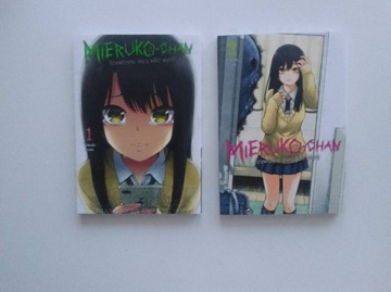 Książki manga MIERUKO-CHAN 2szt.