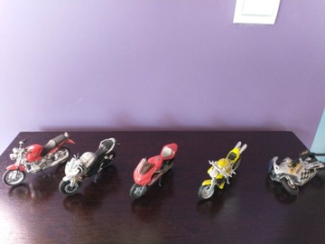 motory, kolekcja, BMW, Kawasaki, hot wheels