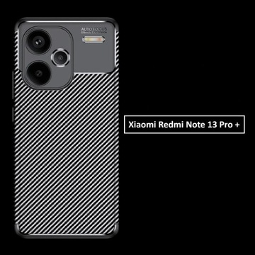 Etui Xiaomi Redmi Note 13 Pro Plus + carbon plecki