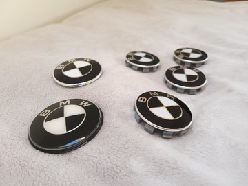 Emblematy BMW (dekielki,maski,klapy,82mm,74mm)