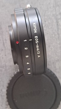 Adapter Canon EOS micro 4/3 z przesłoną KIPON