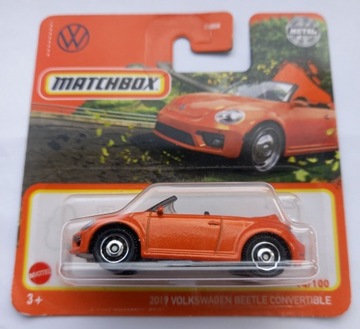 Matchbox 2019 Volkswagen beetle convertible 