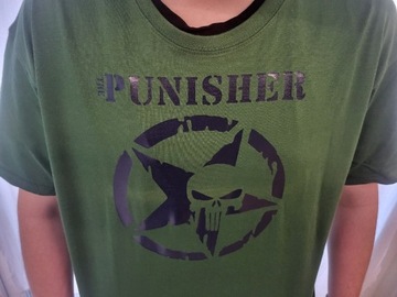 Koszulki T-shirt z nadrukiem Punisher 