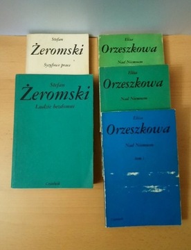 3 książki, arcydzieła polskiej literatury 