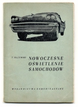 Nowoczesne oświetlenie samochodów - Majewski 1957
