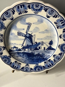 Talerz DELFTS Blue FG holenderska ceramika