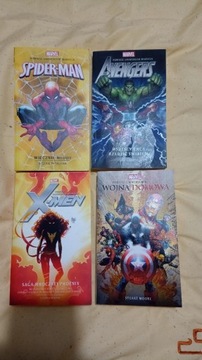 4 książki Marvela 