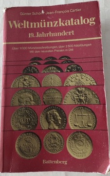 Weltmunzkatalog Katalog monet Świata od 1795 do 1899 z cenami