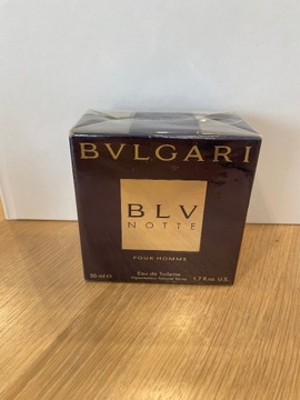 BVLGARI BLV NOTTE edt 50 ml - UNIKAT!! NOWA!! 