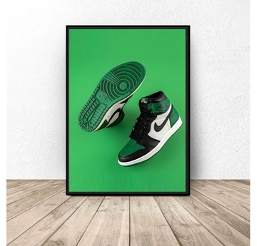 Plakat Nike Air Jordan 1 High Pine Green A3