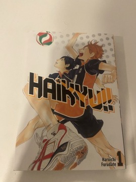 Haikyuu tom 1 manga anime