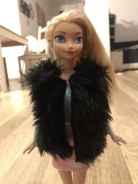 Kamizelka futerko dla Barbie 