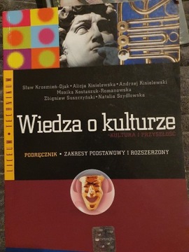 Książka " Wiedza o kulturze"  technikum, liceum