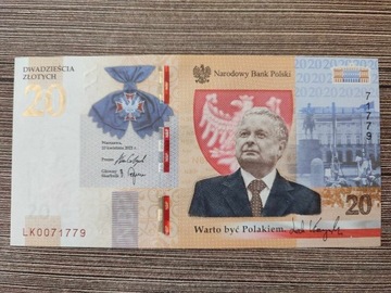 20zł Warto Być Polakiem Lech Kaczyński