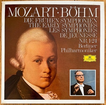 MOZART BOHM. Berliner Philharmoniker Symphonies.