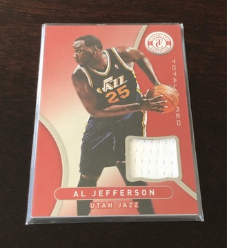 2012/13 Al Jefferson Jersey Game Used Utah Jazz