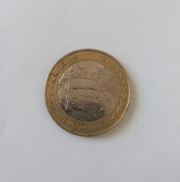 ISLE OF MAN, TWO POUNDS 1998