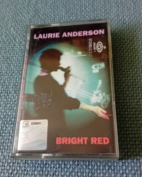 Oryginalna kaseta Laurie Anderson -"Bright Red".
