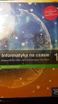 Informatyka na czasie 1 Podręcznik podstawa 