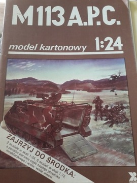 Model kartonowy M113 A.P.C