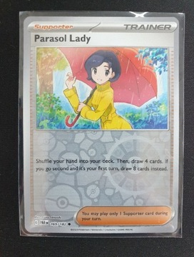 169/182 Parasol Lady |Holo Rev.|Paradox Rift - TCG