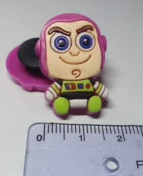 BUZZ ASTRAL TOY STORY pin przypinka charms klapki crocs kroks guma nowa