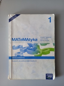 Podręcznik MATeMAtyka 1 zakres podstawowy