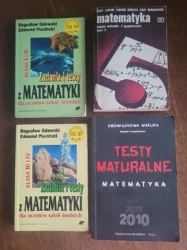 Zadania i testy z matematyki Gdowski, Pluciński +2