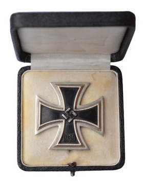 Krzyż żelazny 1 klasy sygnowany L/12 Juncker