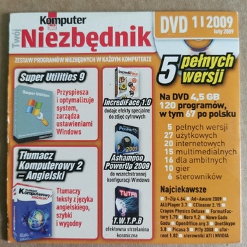 Komputer Świat Twój Niezbędnik 2009 1 DVD