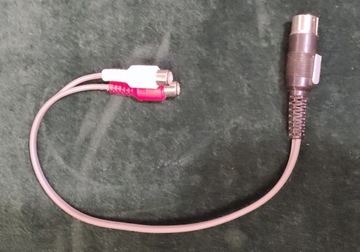 adapter 5Din 2X RCA