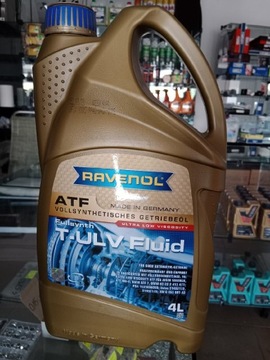 Olej przekładniowy Ravenol ATF T-ULV Fluid 4 l