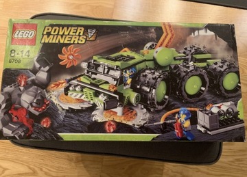 LEGO 8708 Power Miners Cave Crusher UNIKAT komplet