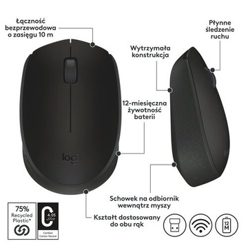 Myszka komputerowa bezprzewodowa Logitech M171