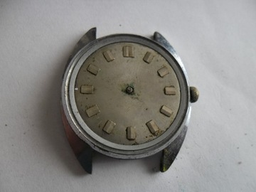 zegarek radziecki bez szkiełka i wskazówek