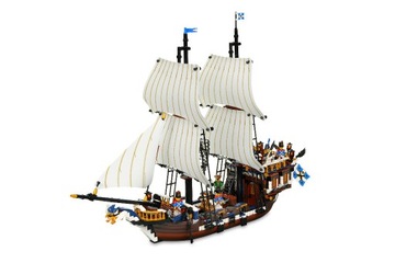 Statek żołnierzy Lego Pirates projekt MOC inspirowany zestawem 10210