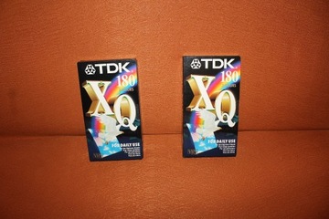 Kaseta VHS TDK XQ180 minut używana