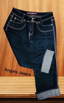 Marka Angels Jeans spodenki rybaczki spodnie 40 L